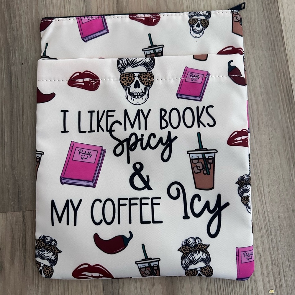 Booktok and Coffee themed tablet case